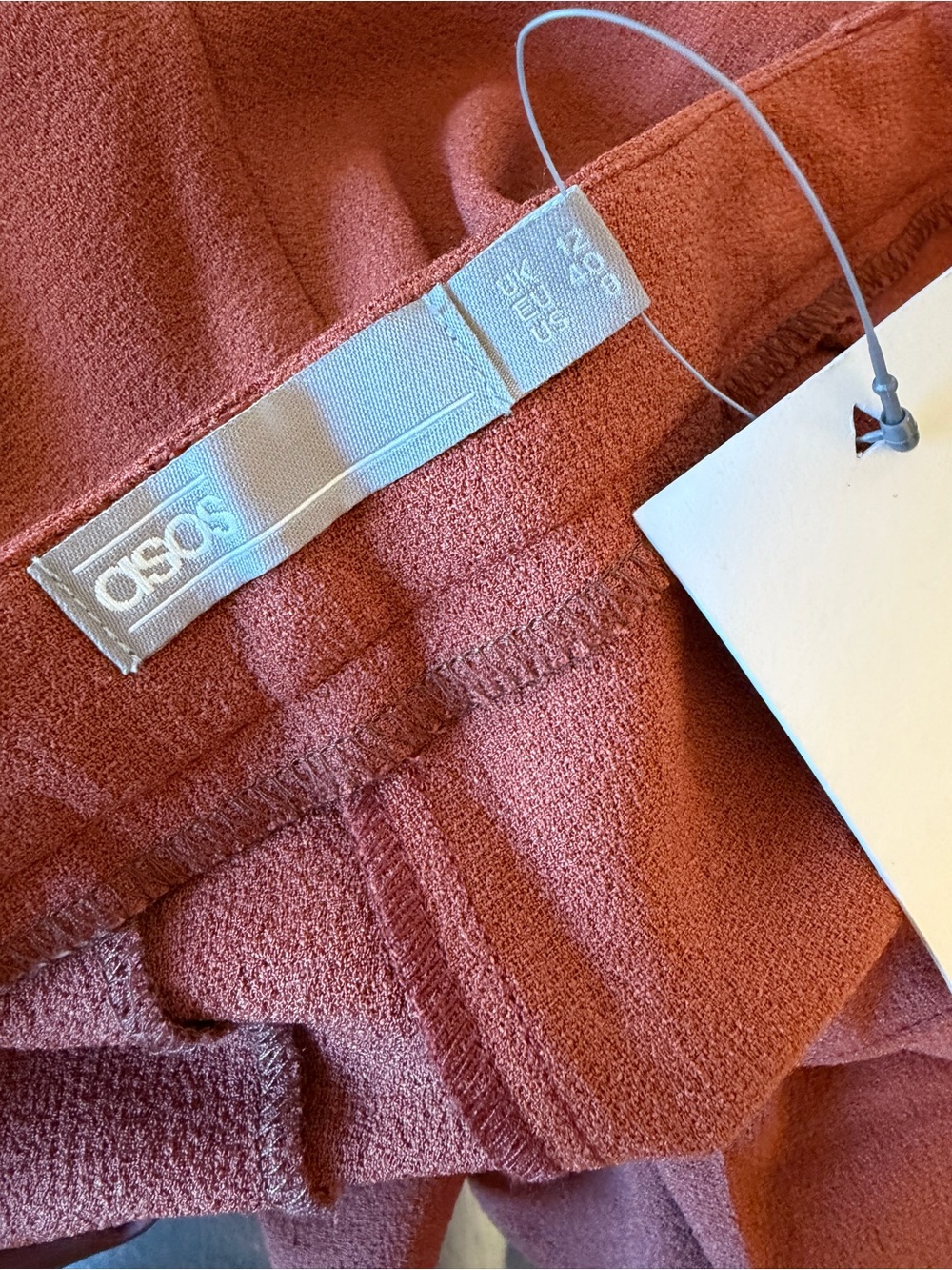 ASOS Rust-Tone High-Waist Trousers - Picture 10 of 10